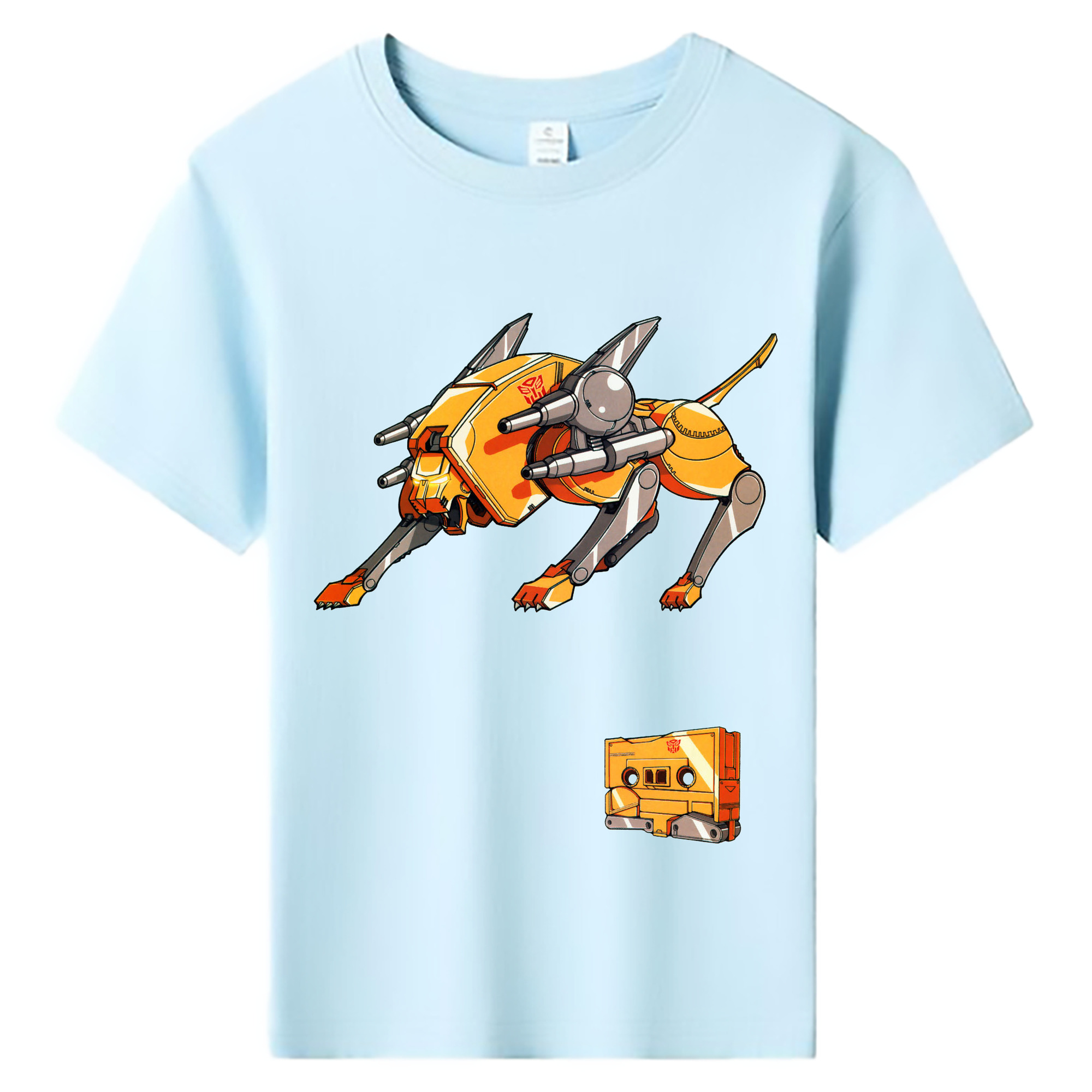（画像用）  綿100％キッズTシャツ（フロントプリント）